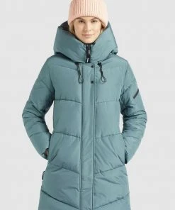 Khujo JORDIS - Cappotto Invernale - Blaugrau, Donna