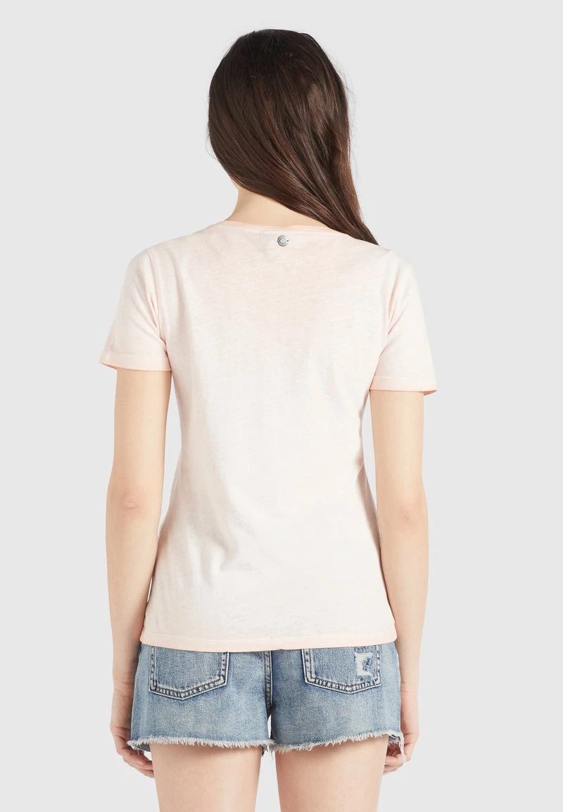 Khujo PERGOLA - T-shirt Basic - Apricot, Donna 5 Khujo PERGOLA - T-shirt Basic - Apricot, Donna - immagine 3
