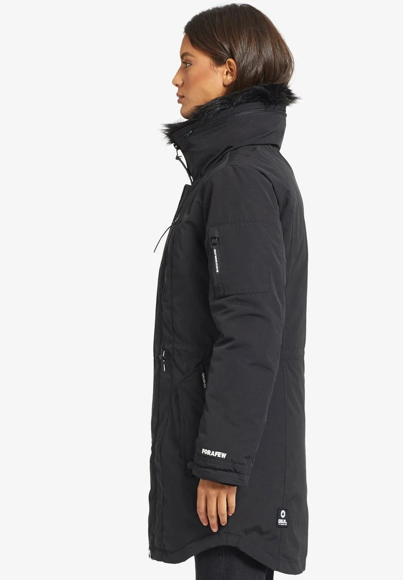 Khujo LIZIE - Cappotto Invernale - Black, Donna 6 Khujo LIZIE - Cappotto Invernale - Black, Donna - immagine 4