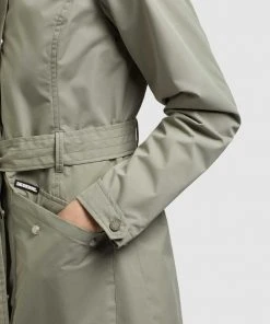 Khujo LAUREN - Trench - Graugrün, Donna -Offerte khujo Negozio e2c73f977dbd48ebba7c1c2ca8372904