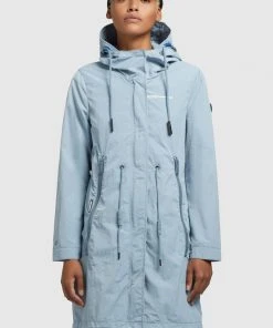 Khujo ADDA - Parka - Hellblau, Donna