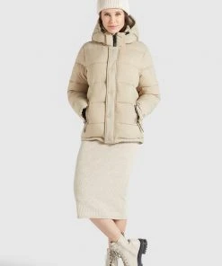 Khujo GERDA MATT - Giacca Invernale - Beige, Donna 10 Khujo GERDA MATT - Giacca Invernale - Beige, Donna -Offerte khujo Negozio e4a953a40cd44f1a89edd0ffc6f52583