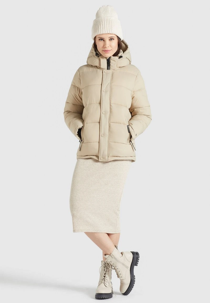 Khujo GERDA MATT - Giacca Invernale - Beige, Donna 4 Khujo GERDA MATT - Giacca Invernale - Beige, Donna - immagine 2