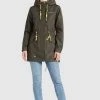 Khujo EMURI - Parka - Dunkelgrün, Donna -Offerte khujo Negozio e50d5ff72ab14f098848caeb2b1319cd