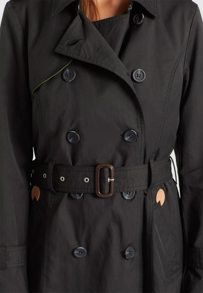 Khujo AMELE - Trench - Schwarz, Donna 9 Khujo AMELE - Trench - Schwarz, Donna - immagine 7