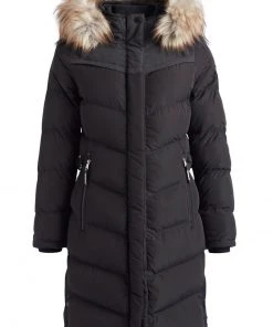 Khujo LUBECK LONG4 - Cappotto Invernale - Schwarz, Donna -Offerte khujo Negozio e5c2e9b6f2474c40a5af546ae2cd068b