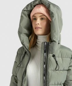 Khujo JILIAS - Cappotto Invernale - Mint, Donna -Offerte khujo Negozio e5d80d52a64d405f8a1b0254c7901049