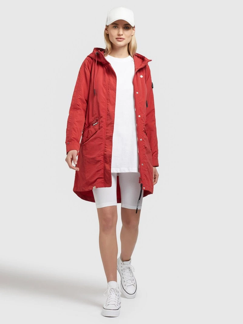 Khujo GAMES - Parka - Rot, Donna 9 Khujo GAMES - Parka - Rot, Donna - immagine 7
