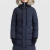 Khujo LISSANDRA - Cappotto Invernale - Dunkelblau, Donna -Offerte khujo Negozio e62487103d23452d88e6e8482c379c59