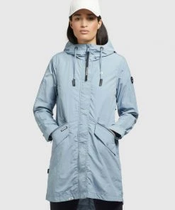 Khujo GAMES - Parka - Hellblau, Donna
