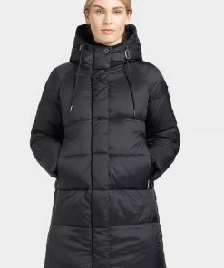 Khujo NIDALEE - Cappotto Invernale - Schwarz, Donna