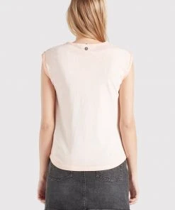 Khujo VIRGO - Top - Apricot, Donna -Offerte khujo Negozio e85e2d92af0543649fb8af098e4a04cf