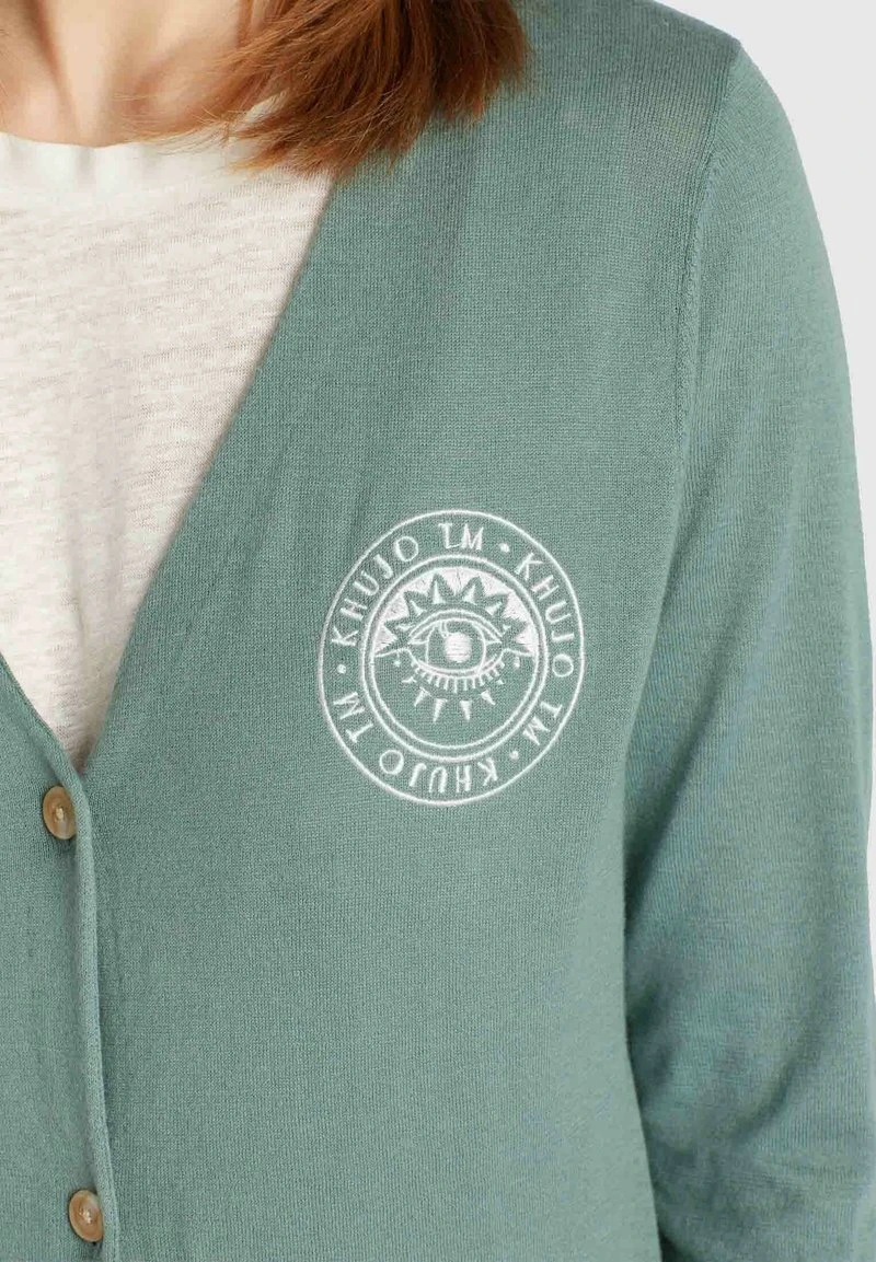 Khujo MANISHKE - Cardigan - Mint, Donna 8 Khujo MANISHKE - Cardigan - Mint, Donna - immagine 6