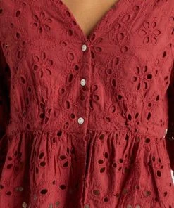 Khujo GALILEA - Camicetta - Rotbraun, Donna 15 Khujo GALILEA - Camicetta - Rotbraun, Donna -Offerte khujo Negozio e926a3c78a344c49a0744268d25737a1