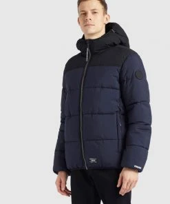 Khujo UDAY - Giacca Invernale - Dunkelblau, Uomo