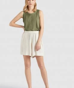 Khujo KEILANI - Top - Oliv, Donna