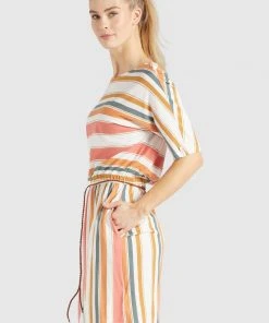 Khujo GABY - Vestito Di Maglina - Mehrfarbig Gestreift, Donna 15 Khujo GABY - Vestito Di Maglina - Mehrfarbig Gestreift, Donna -Offerte khujo Negozio e9b5bb4094bb4335b578bb0b19c12918