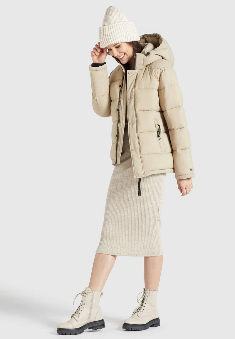 Khujo GERDA MATT - Giacca Invernale - Beige, Donna 6 Khujo GERDA MATT - Giacca Invernale - Beige, Donna - immagine 4