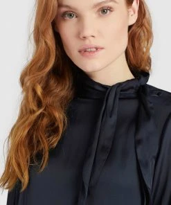 Khujo ASNAT - Camicetta - Dark Blue, Donna -Offerte khujo Negozio ea40a4a078694fba92c7b58d3888b262