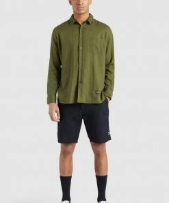 Khujo BRODY - Camicia - Green, Uomo -Offerte khujo Negozio eaa36dfc5b8e42688b8501e2fed24690