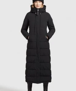 Khujo SANDRA - Cappotto Invernale - Schwarz, Donna