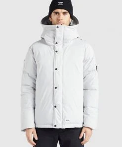 Khujo ARSAN - Giacca Invernale - Hellgrau, Uomo