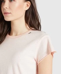 Khujo MATAMA - T-shirt Con Stampa - Apricot, Donna -Offerte khujo Negozio eb745f28e1d84b44854a411022e9fc2d