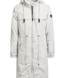 Khujo VOYA - Parka - Hellgrau, Donna -Offerte khujo Negozio ec57300a51544d2cb010a1d8648f8afa