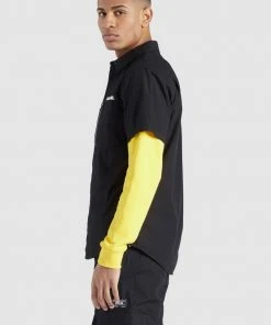 Khujo SKELTON - Camicia - Black, Uomo -Offerte khujo Negozio ed600f462a5e432489278351b8afb60e