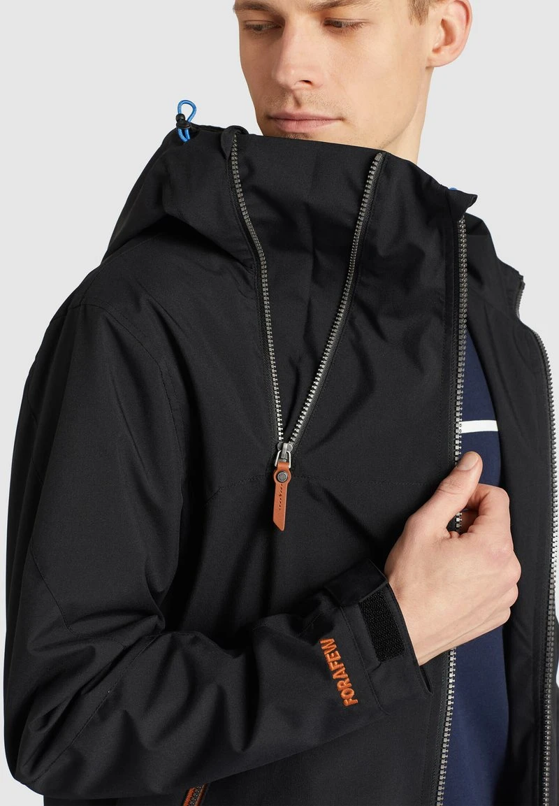 Khujo TARON - Giacca Outdoor - Black, Uomo 7 Khujo TARON - Giacca Outdoor - Black, Uomo - immagine 5