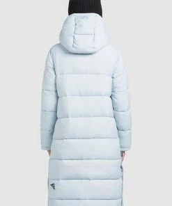 Khujo CORINNA MATT - Cappotto Invernale - Hellblau, Donna -Offerte khujo Negozio ee2e139bed294d34b9fa47b9efef6464