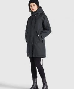 Khujo MANTEL XENIA - Cappotto Invernale - Dunkelgrau, Donna 14 Khujo MANTEL XENIA - Cappotto Invernale - Dunkelgrau, Donna -Offerte khujo Negozio efa222a25eec4771aec59d24691c519d
