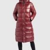 Khujo CORINNA - Cappotto Invernale - Weinrot Glänzend, Donna -Offerte khujo Negozio f006f80a29c945d1b9fa9e1ec6317d1d
