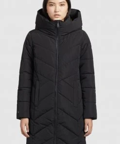 Khujo SUVA - Cappotto Invernale - Schwarz, Donna