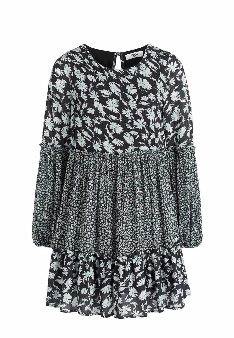 Khujo GRANATA - Vestito Estivo - Schwarz Weiß, Donna 11 Khujo GRANATA - Vestito Estivo - Schwarz Weiß, Donna - immagine 9