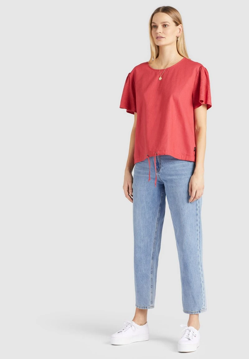 Khujo ALONNA - T-shirt Con Stampa - Red, Donna 4 Khujo ALONNA - T-shirt Con Stampa - Red, Donna - immagine 2