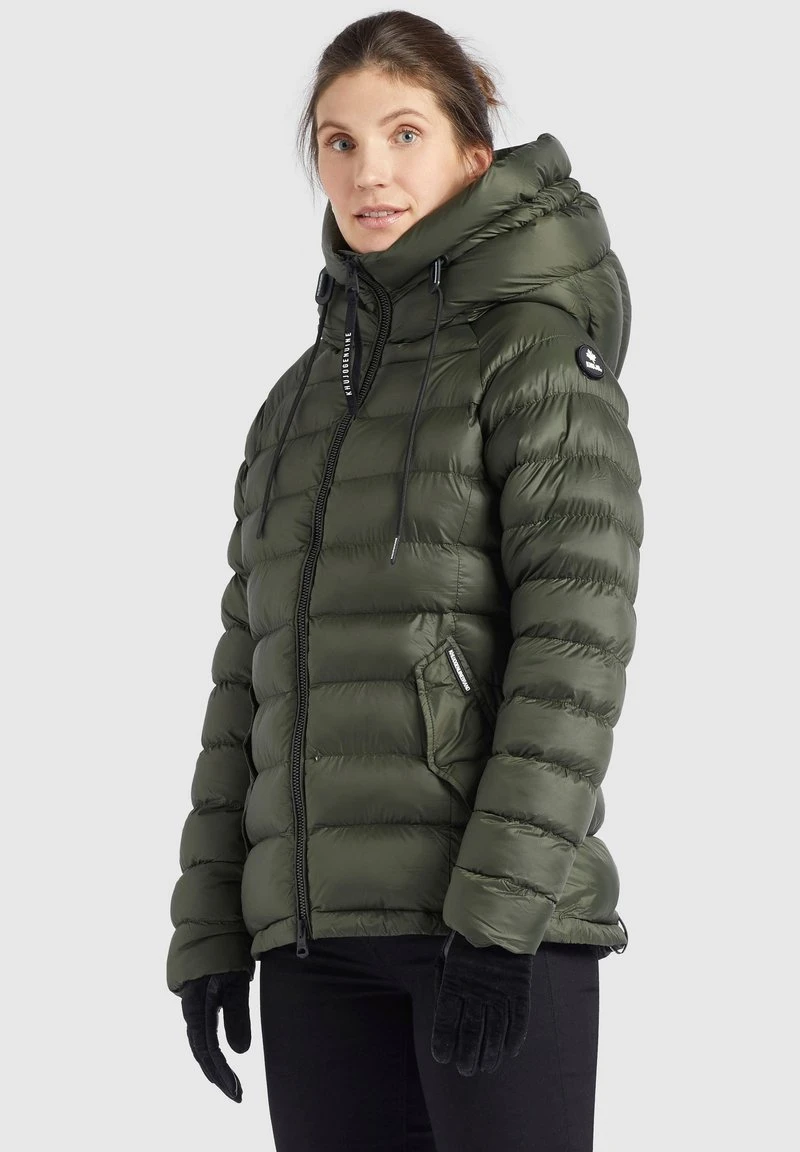 Khujo SANTA SHINE - Giacca Invernale - Dunkeloliv, Donna 8 Khujo SANTA SHINE - Giacca Invernale - Dunkeloliv, Donna - immagine 6