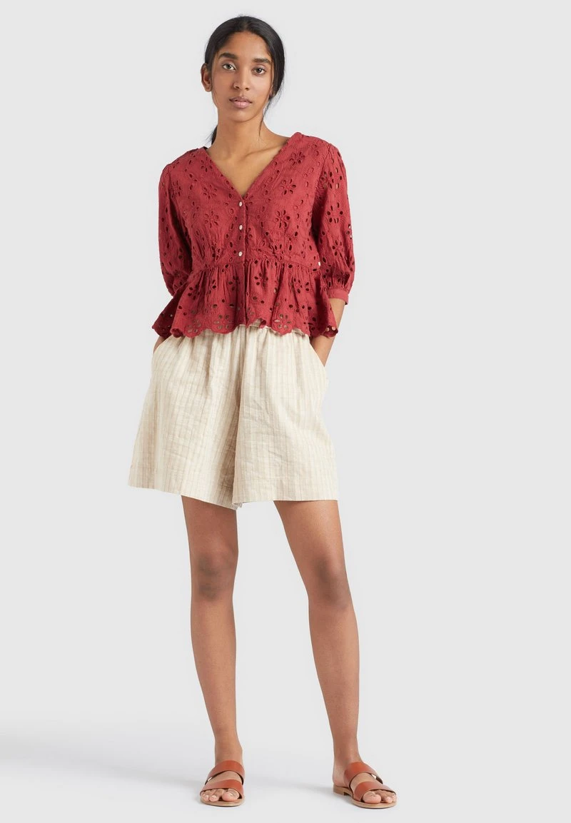 Khujo GALILEA - Camicetta - Rotbraun, Donna 4 Khujo GALILEA - Camicetta - Rotbraun, Donna - immagine 2