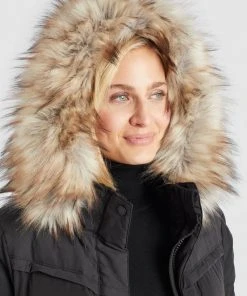 Khujo LUBECK LONG4 - Cappotto Invernale - Schwarz, Donna -Offerte khujo Negozio f2f9b2b178e94b29ae354b90ce15128c