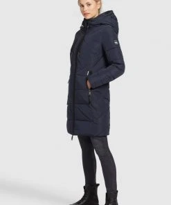 Khujo ELESSA2 - Cappotto Invernale - Dunkelblau, Donna 17 Khujo ELESSA2 - Cappotto Invernale - Dunkelblau, Donna -Offerte khujo Negozio f340c8d95a9445d28c7c2586b556b506