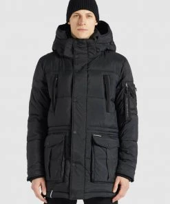 Khujo ROSS - Cappotto Invernale - Schwarz, Uomo 12 Khujo ROSS - Cappotto Invernale - Schwarz, Uomo -Offerte khujo Negozio f36294319d0d4b0c9a517607029eab65