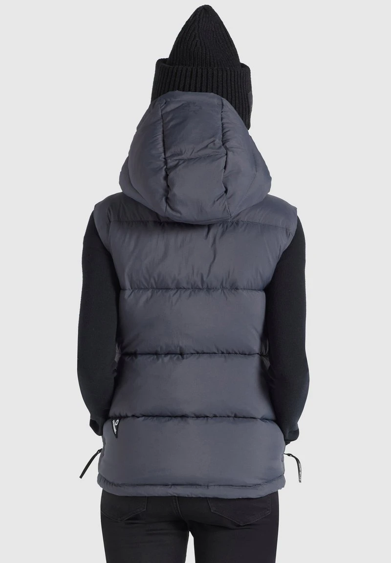 Khujo MARGARIDA MATT - Smanicato - Grau, Donna 5 Khujo MARGARIDA MATT - Smanicato - Grau, Donna - immagine 3