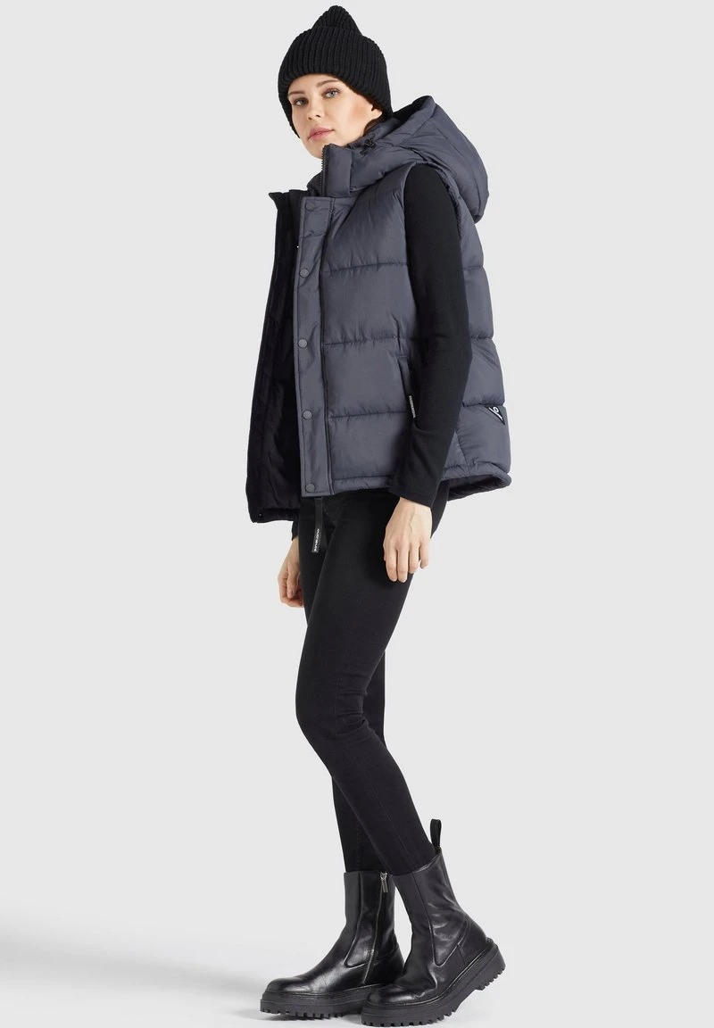 Khujo MARGARIDA MATT - Smanicato - Grau, Donna 7 Khujo MARGARIDA MATT - Smanicato - Grau, Donna - immagine 5