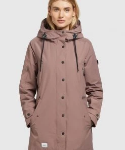 Khujo JELLE - Parka - Mauve, Donna