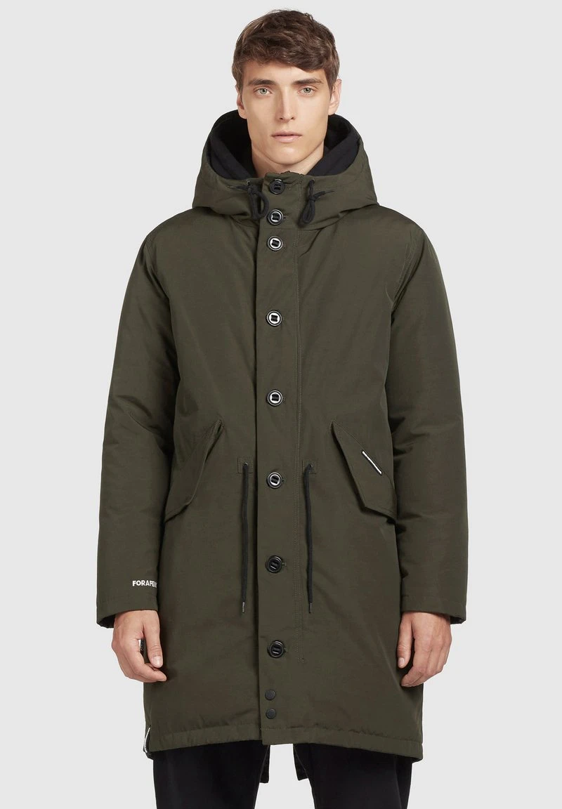Khujo NOREN - Cappotto Invernale - Dunkeloliv, Uomo 3 Khujo NOREN - Cappotto Invernale - Dunkeloliv, Uomo