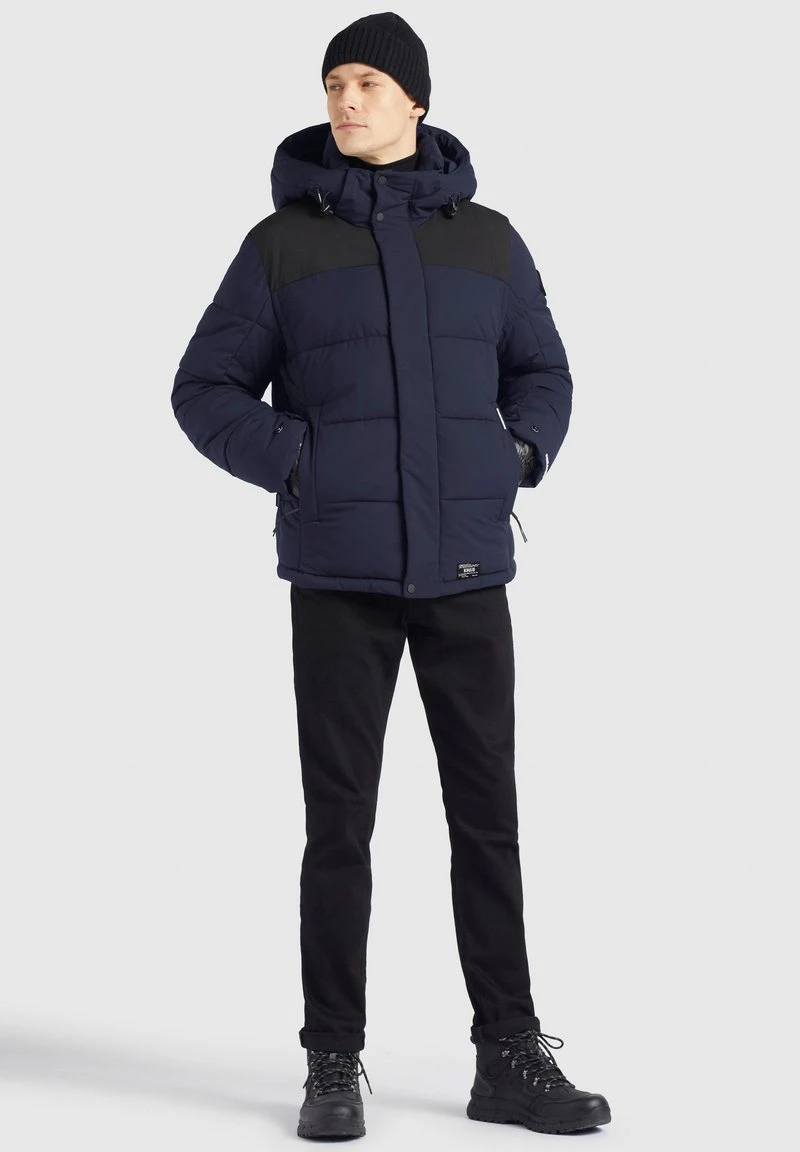 Khujo HELSINKI - Giacca Invernale - Dunkelblau, Uomo 4 Khujo HELSINKI - Giacca Invernale - Dunkelblau, Uomo - immagine 2