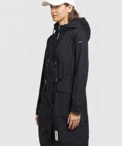 Khujo NANDA3 - Parka - Schwarz, Donna -Offerte khujo Negozio f7f46bbd9bc5450bad1bd269ad479b2e