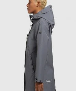 Khujo ARTISA - Parka - Graublau, Donna -Offerte khujo Negozio f8f8953a79b54a8980926ad0dc2f5ec1