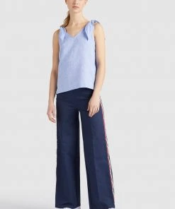 Khujo MEDINA - Camicetta - Blau, Donna -Offerte khujo Negozio f9d97c1a89c04a78a37bdf491574fae3