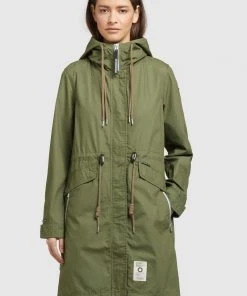 Khujo NANDA3 - Parka - Oliv, Donna
